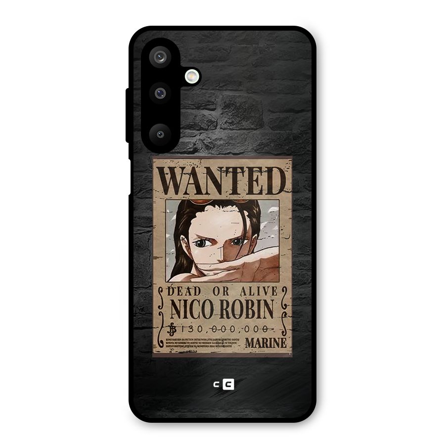 Nico Robin Wanted Metal Back Case for Galaxy M16