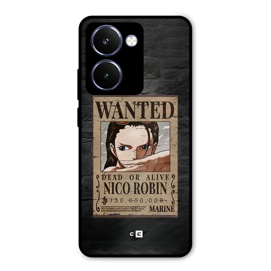 Nico Robin Wanted Metal Back Case for Realme P3 Ultra