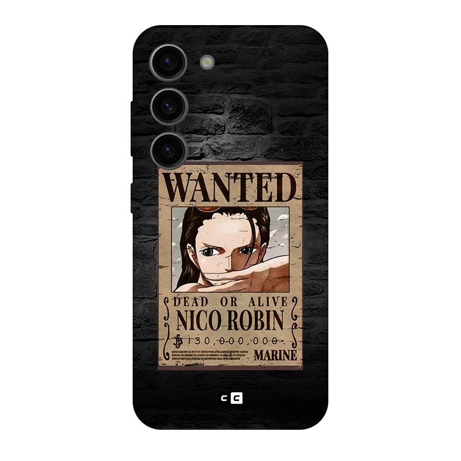 Nico Robin Wanted Original Polycarbonate Back Case for Galaxy S23