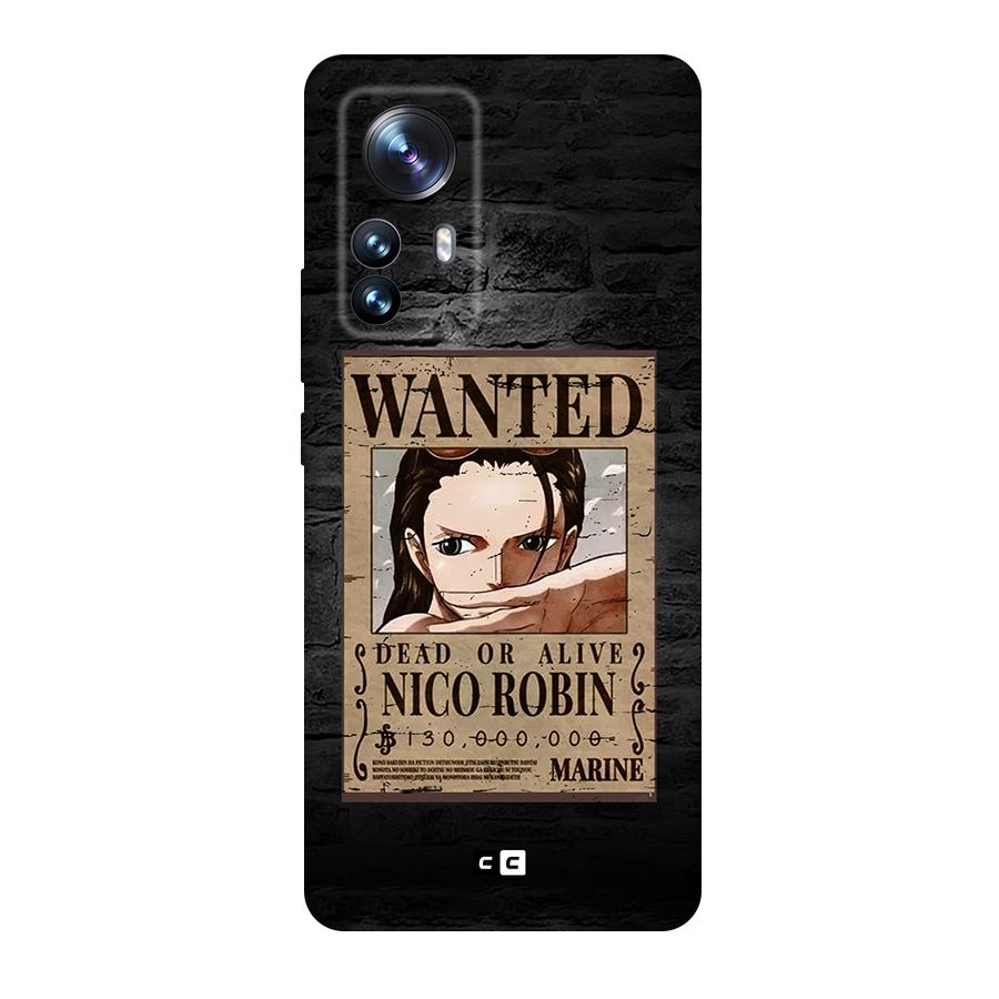 Nico Robin Wanted Original Polycarbonate Back Case for Xiaomi 12 Pro