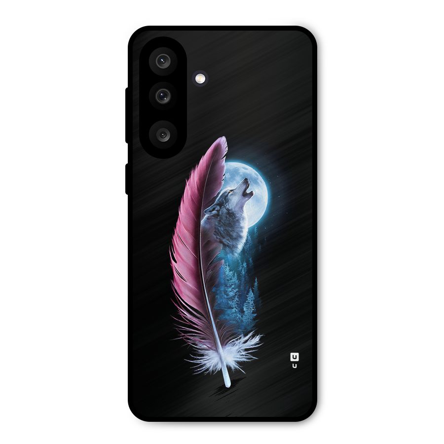 Night Howler Metal Back Case for Galaxy M56