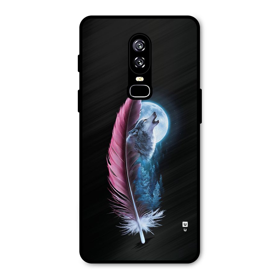 Night Howler Metal Back Case for OnePlus 6