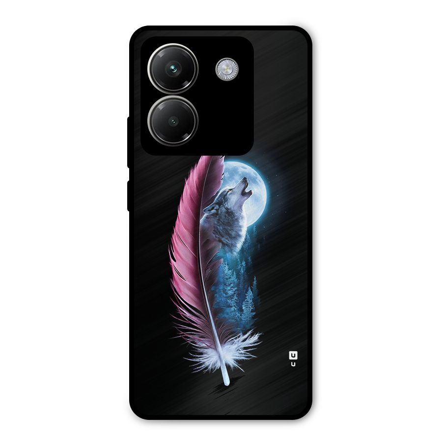 Night Howler Metal Back Case for Poco M7 Pro 5G