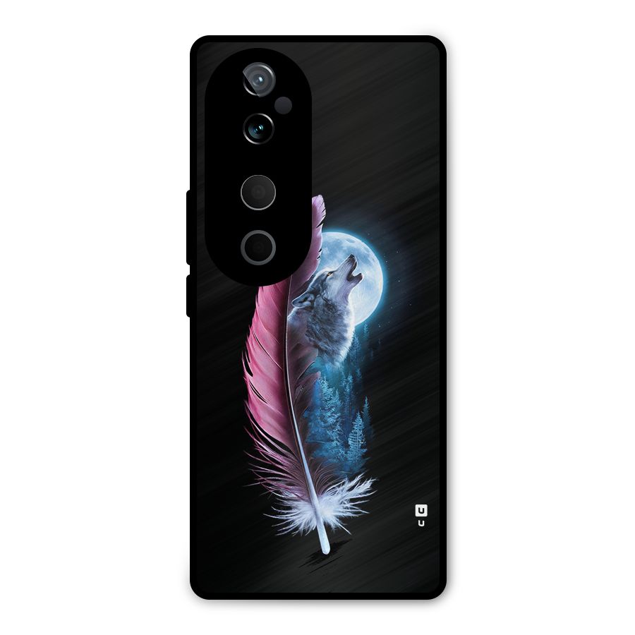 Night Howler Metal Back Case for Vivo T3 Ultra