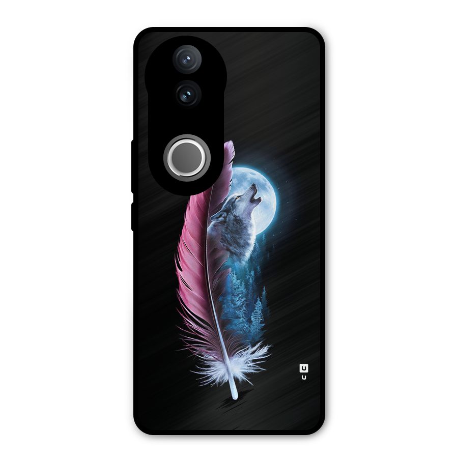 Night Howler Metal Back Case for Vivo V50e