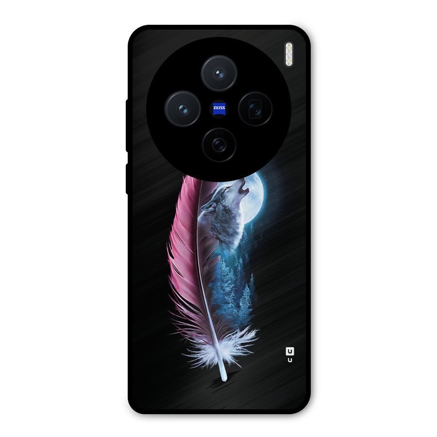 Night Howler Metal Back Case for Vivo X200