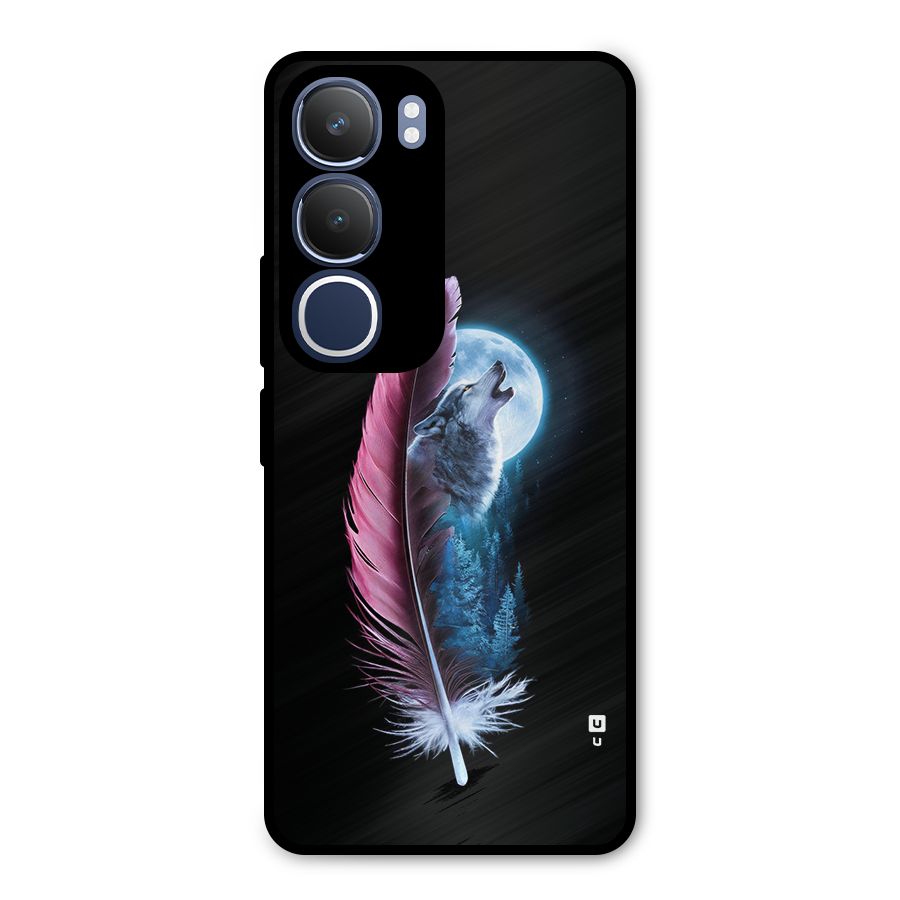 Night Howler Metal Back Case for Vivo Y29