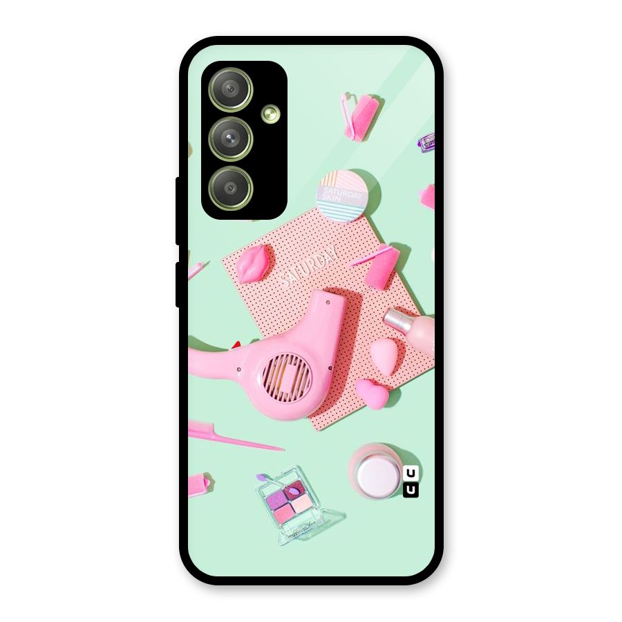 Night Out Slay Glass Back Case for Galaxy A54