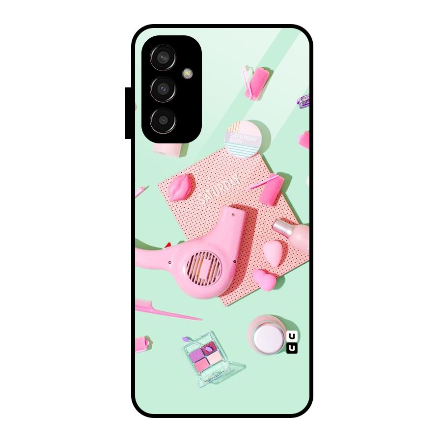 Night Out Slay Glass Back Case for Galaxy F13