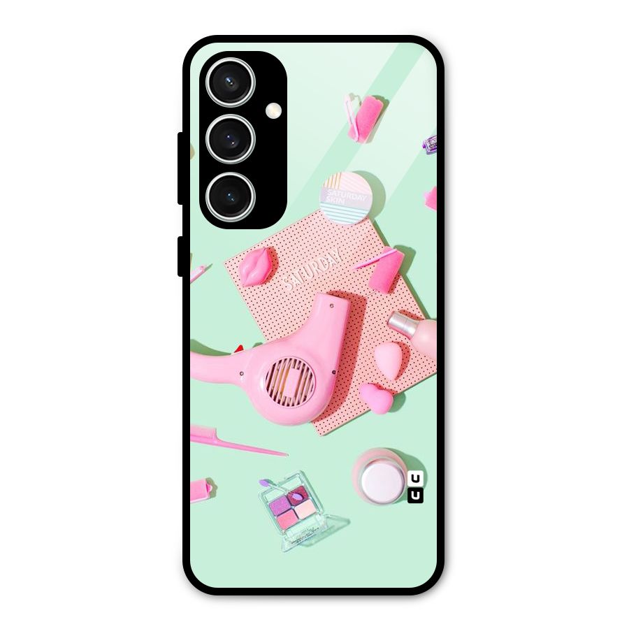 Night Out Slay Glass Back Case for Galaxy S23 FE