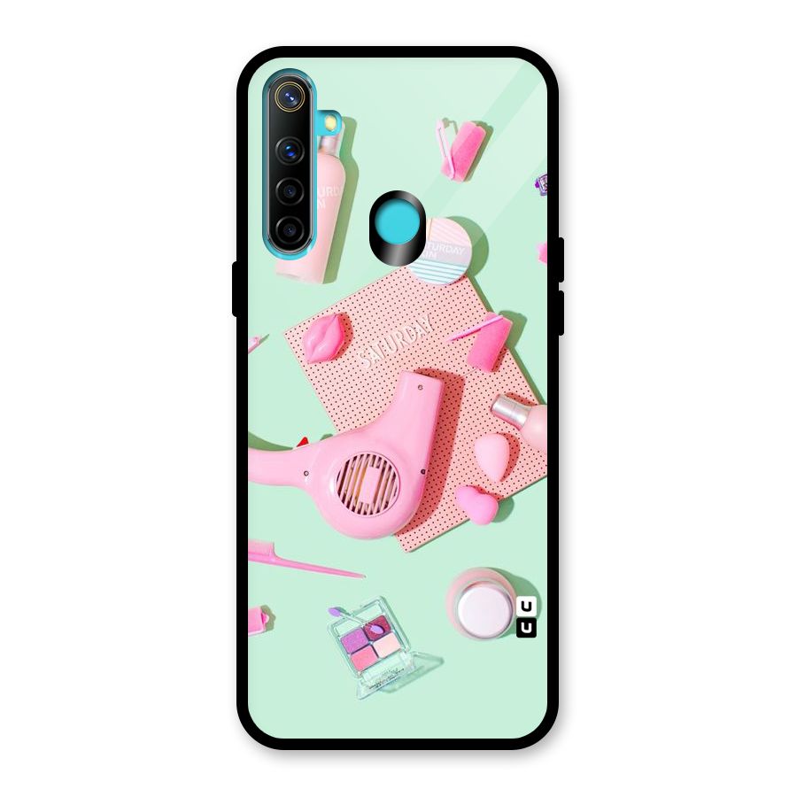 Night Out Slay Glass Back Case for Realme 5