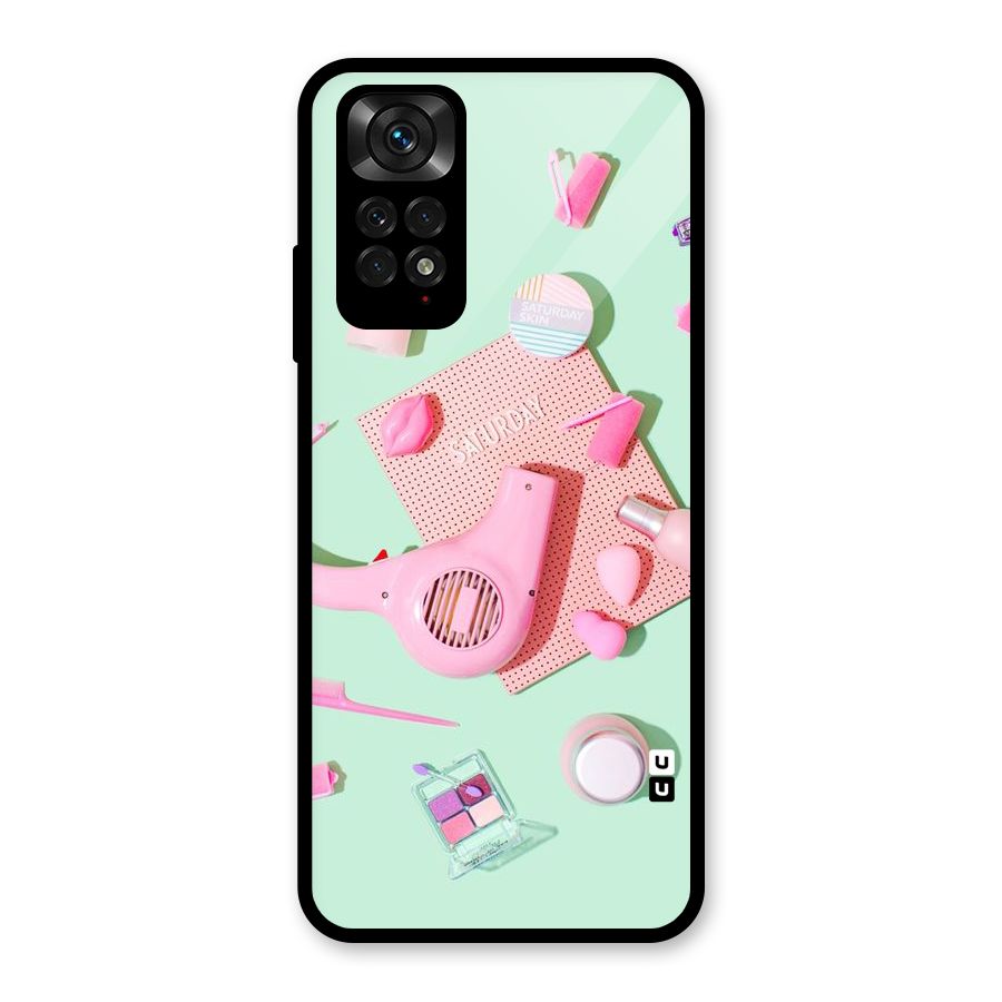 Night Out Slay Glass Back Case for Redmi Note 11S