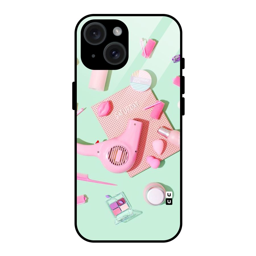 Night Out Slay Glass Back Case for iPhone 15