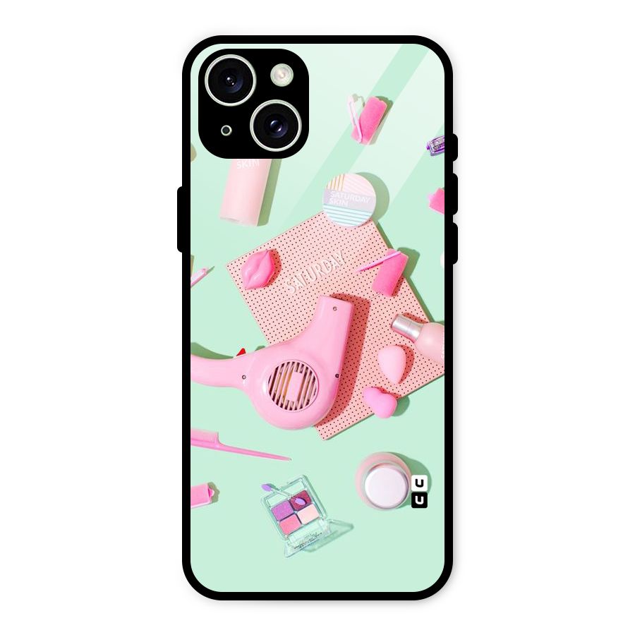 Night Out Slay Glass Back Case for iPhone 15 Plus