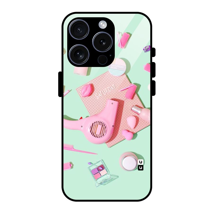 Night Out Slay Glass Back Case for iPhone 15 Pro