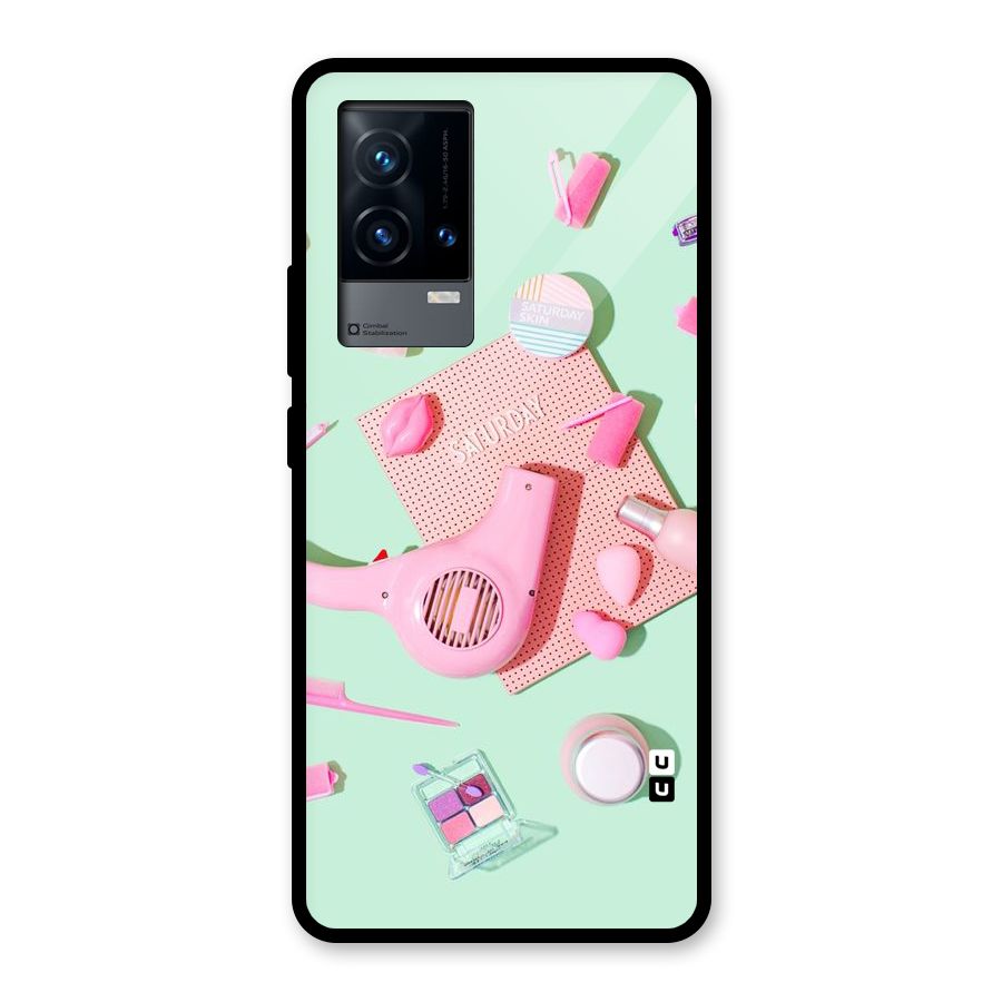 Night Out Slay Glass Back Case for iQOO 9 5G