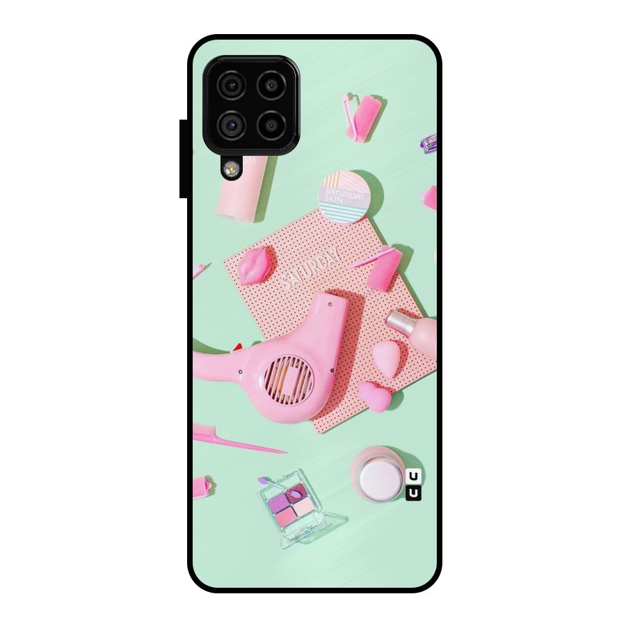 Night Out Slay Metal Back Case for Galaxy A22 4G