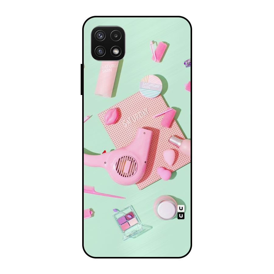 Night Out Slay Metal Back Case for Galaxy A22 5G
