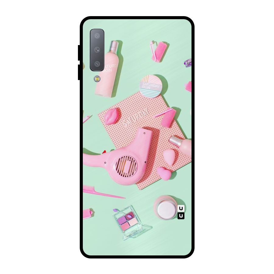 Night Out Slay Metal Back Case for Galaxy A7 (2018)