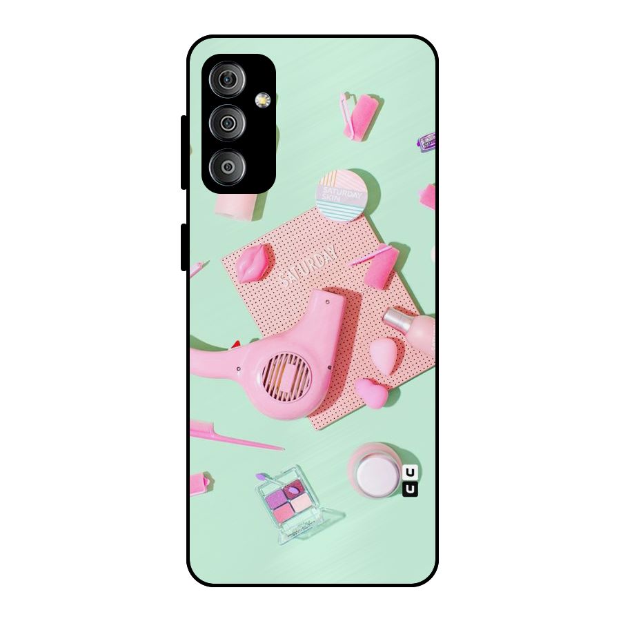 Night Out Slay Metal Back Case for Galaxy F23