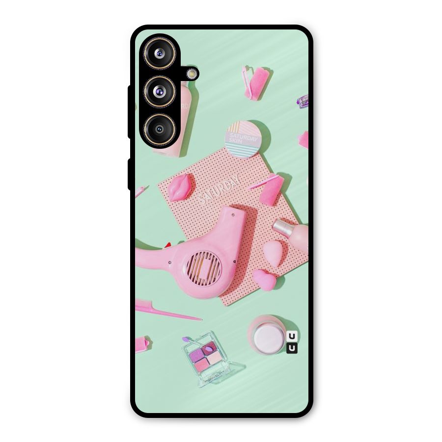 Night Out Slay Metal Back Case for Galaxy F55
