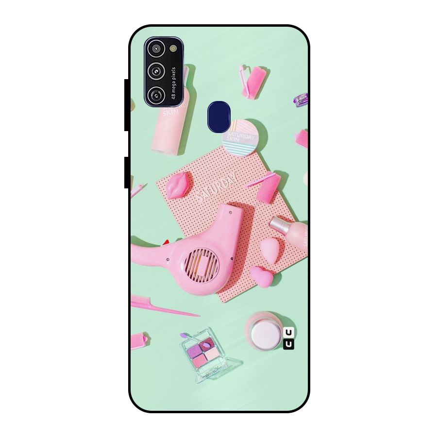 Night Out Slay Metal Back Case for Galaxy M21