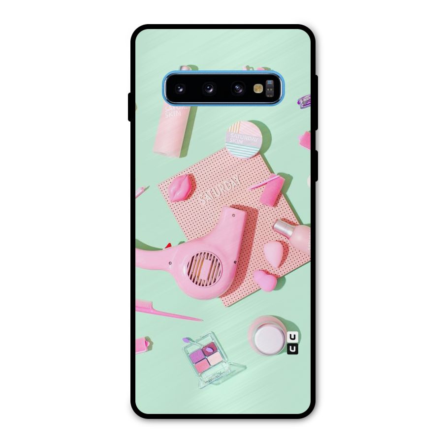 Night Out Slay Metal Back Case for Galaxy S10