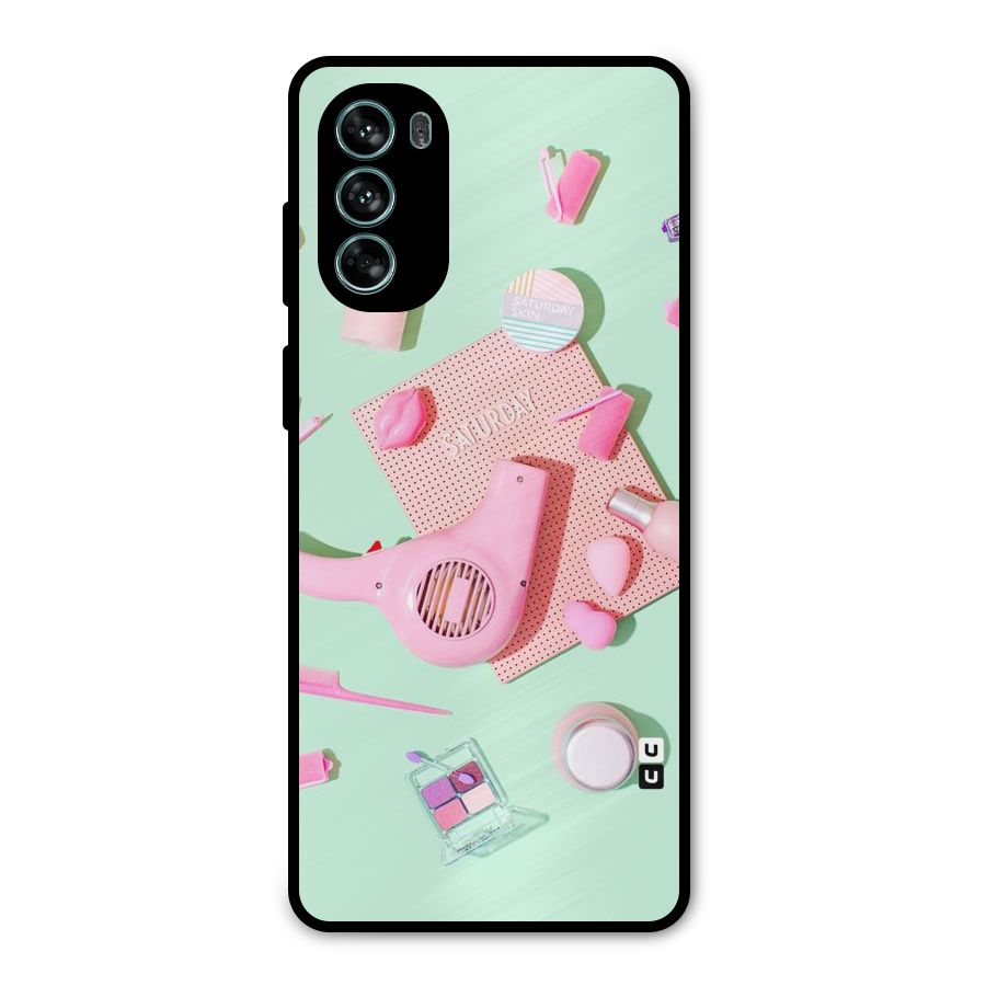 Night Out Slay Metal Back Case for Moto G62