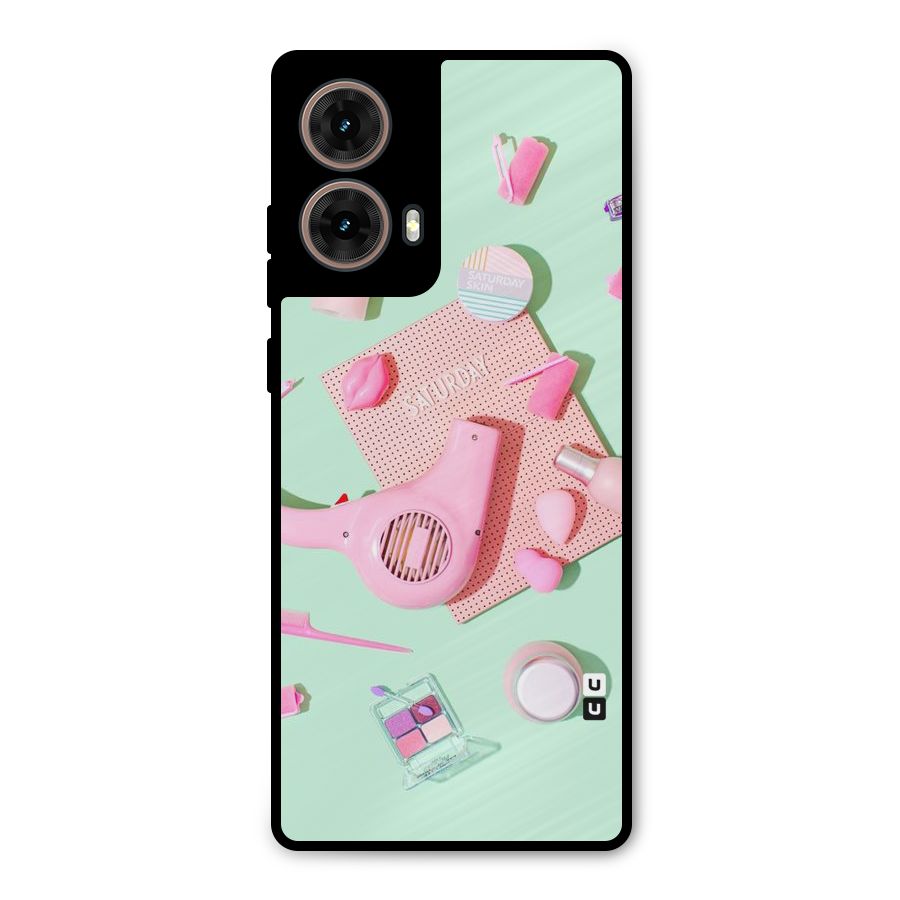 Night Out Slay Metal Back Case for Moto G85