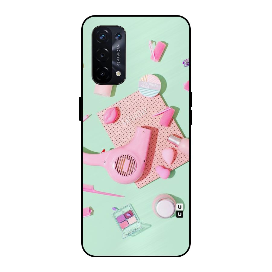 Night Out Slay Metal Back Case for Oppo A74 5G