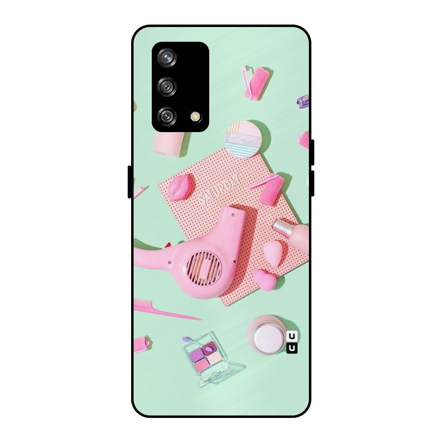Night Out Slay Metal Back Case for Oppo F19