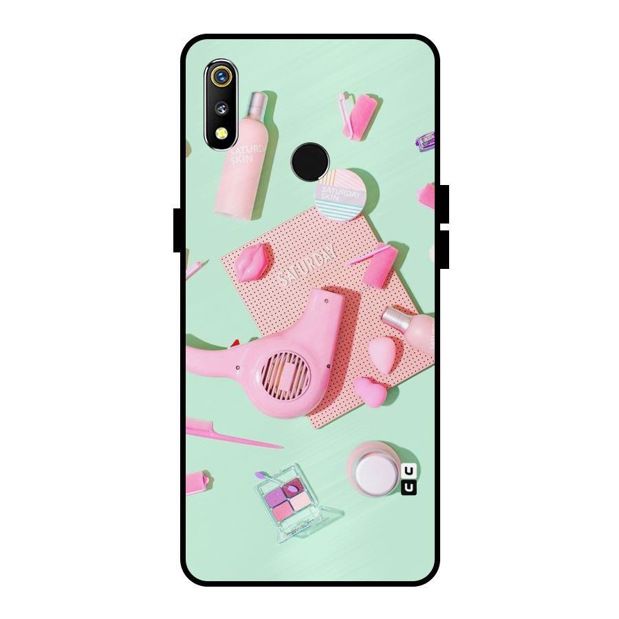 Night Out Slay Metal Back Case for Realme 3