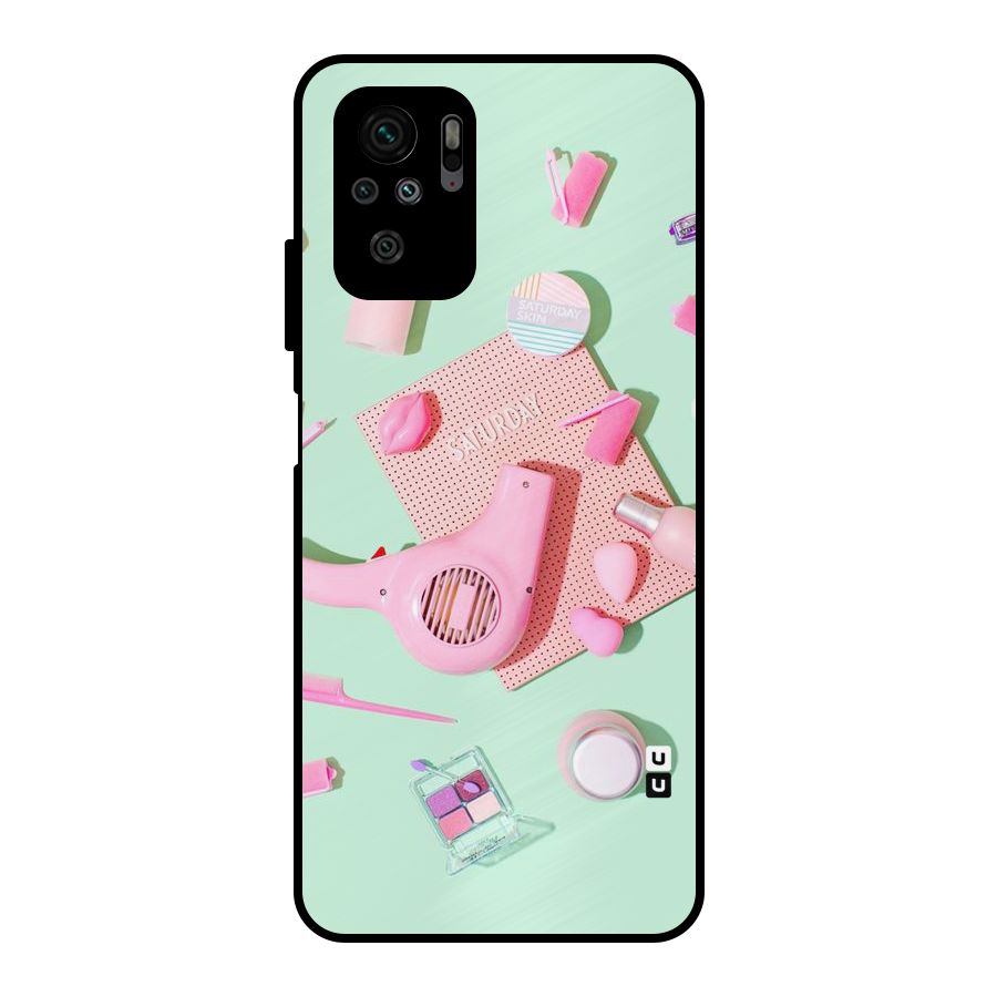 Night Out Slay Metal Back Case for Redmi Note 10S