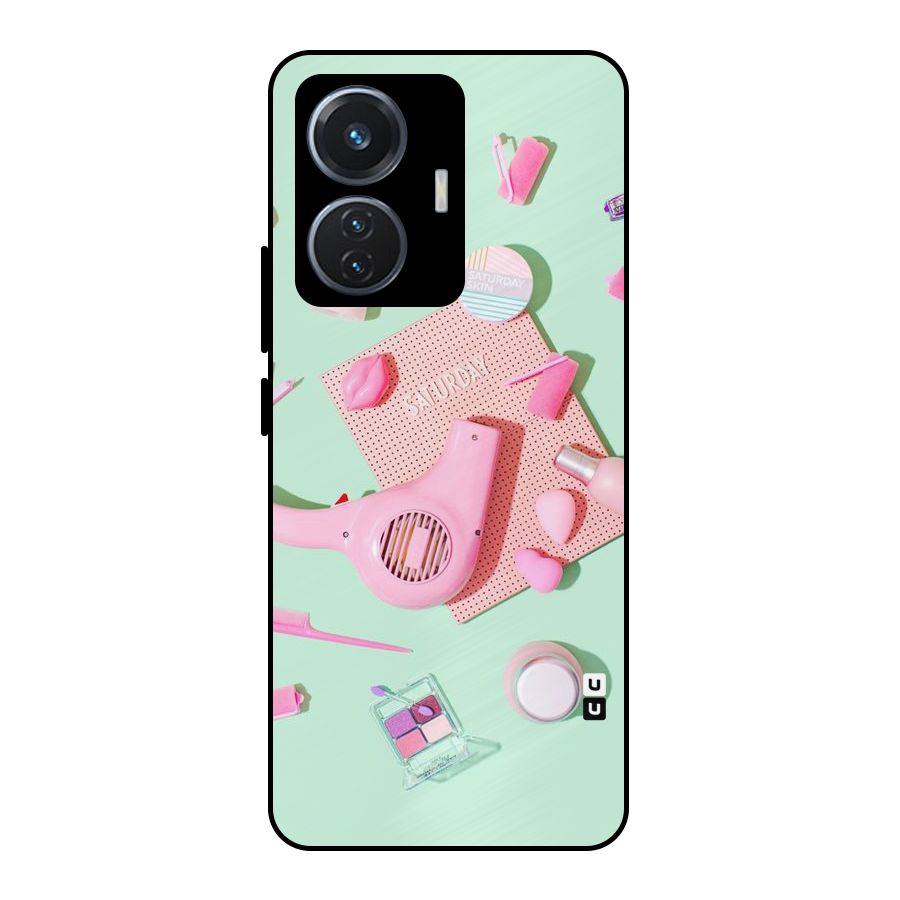 Night Out Slay Metal Back Case for Vivo T1 44W