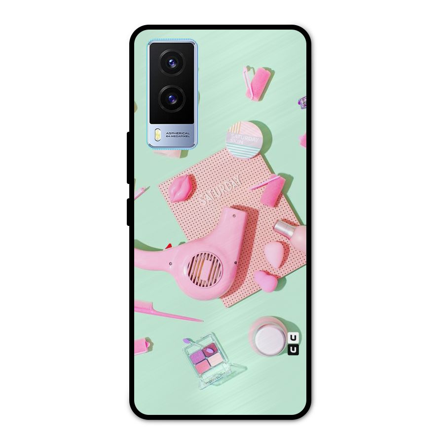 Night Out Slay Metal Back Case for Vivo V21e 5G