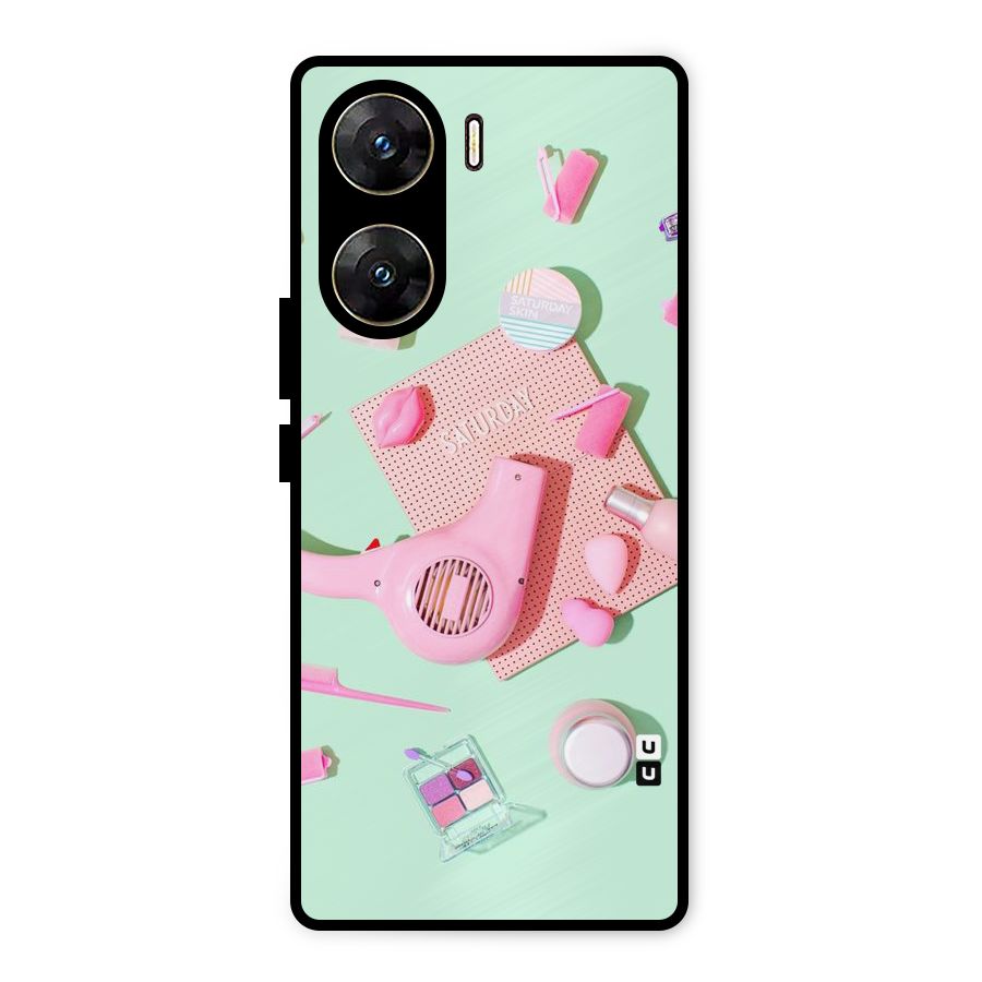 Night Out Slay Metal Back Case for Vivo V29e