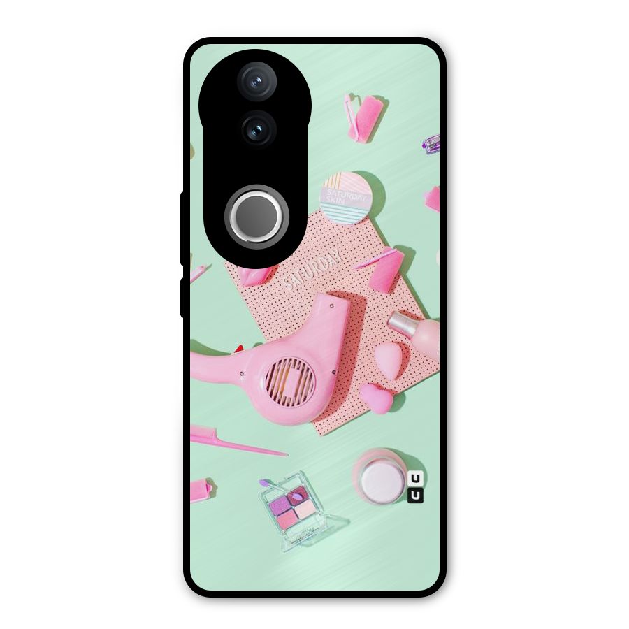 Night Out Slay Metal Back Case for Vivo V50e