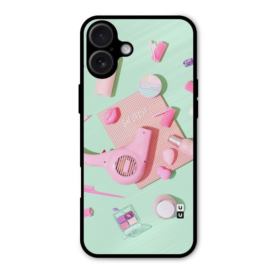 Night Out Slay Metal Back Case for iPhone 16 Plus