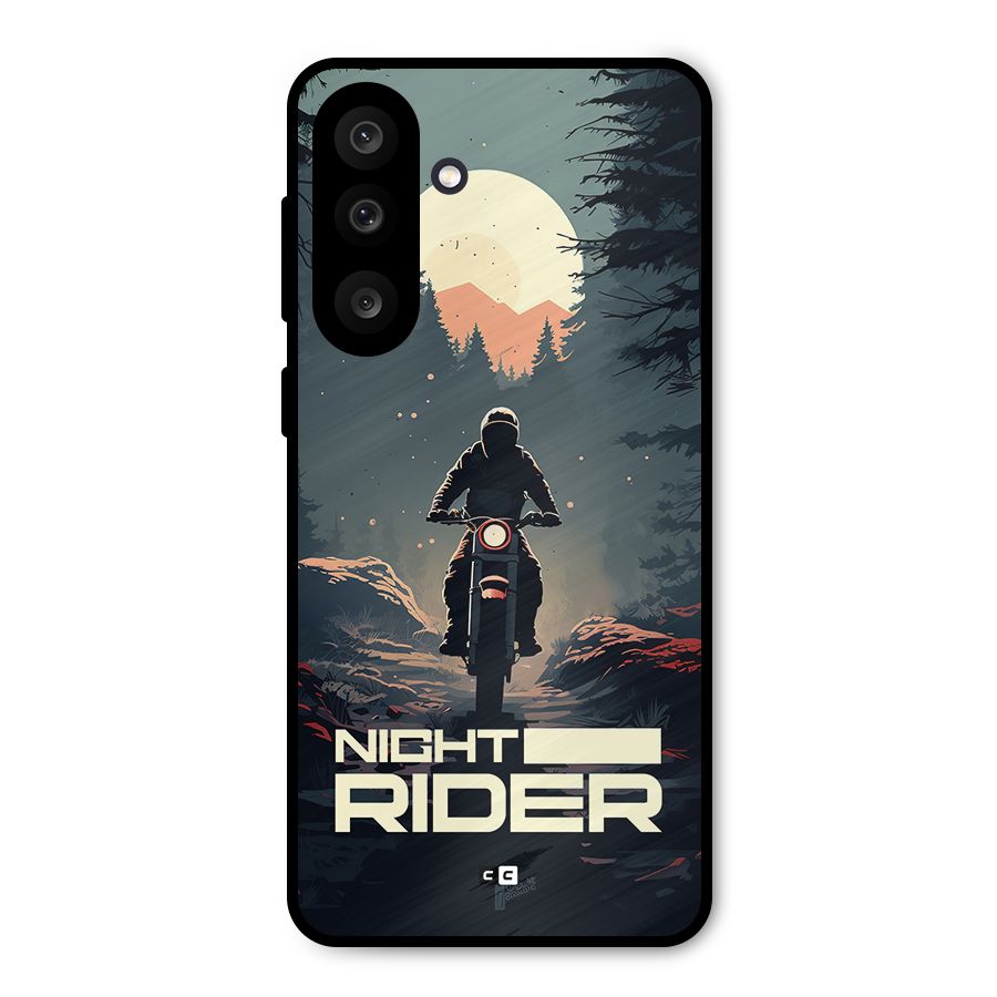 Night Rider Metal Back Case for Galaxy M56