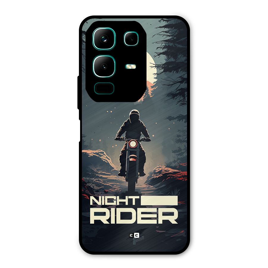 Night Rider Metal Back Case for Infinix Note 50x