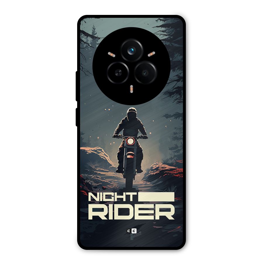 Night Rider Metal Back Case for Realme 14 Pro