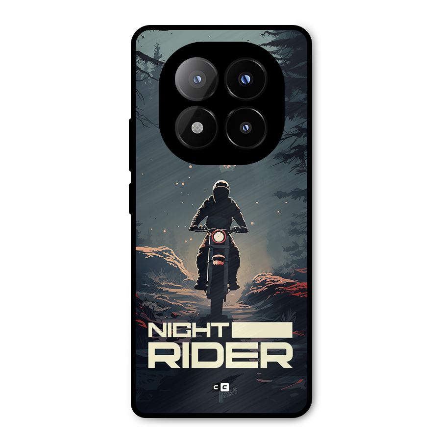 Night Rider Metal Back Case for Redmi Note 14 Pro Plus 5G