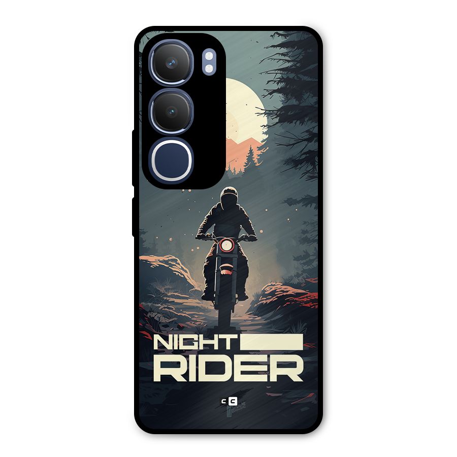 Night Rider Metal Back Case for Vivo Y29