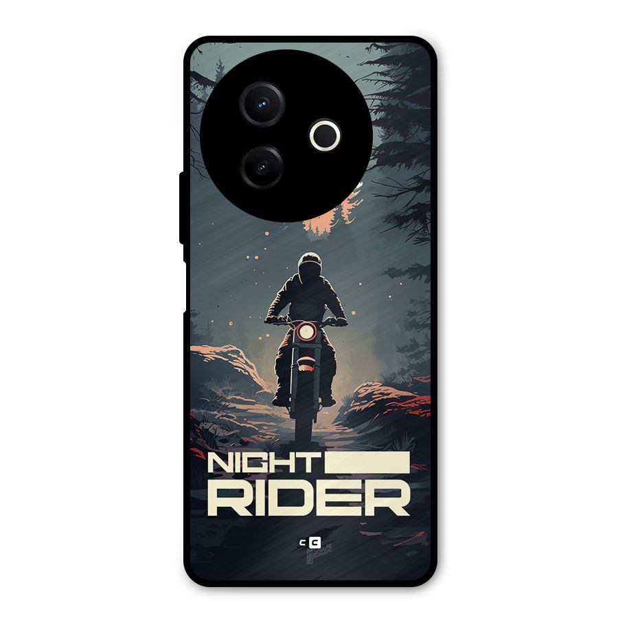 Night Rider Metal Back Case for Vivo Y39