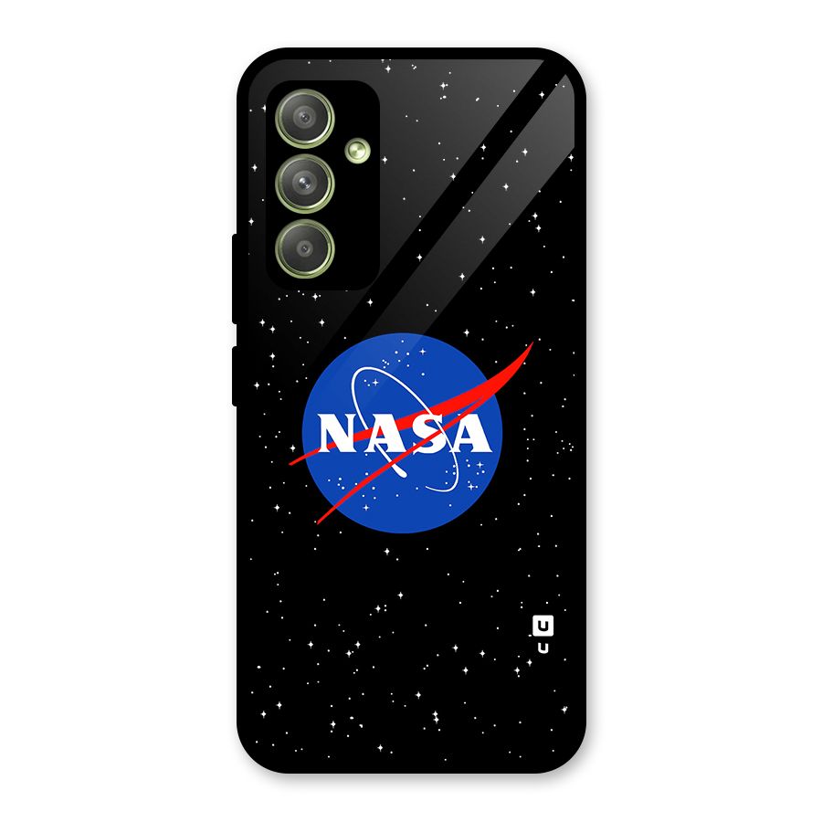 Night Sky NASA Glass Back Case for Galaxy A54