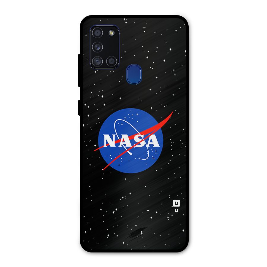 Night Sky NASA Metal Back Case for Galaxy A21s