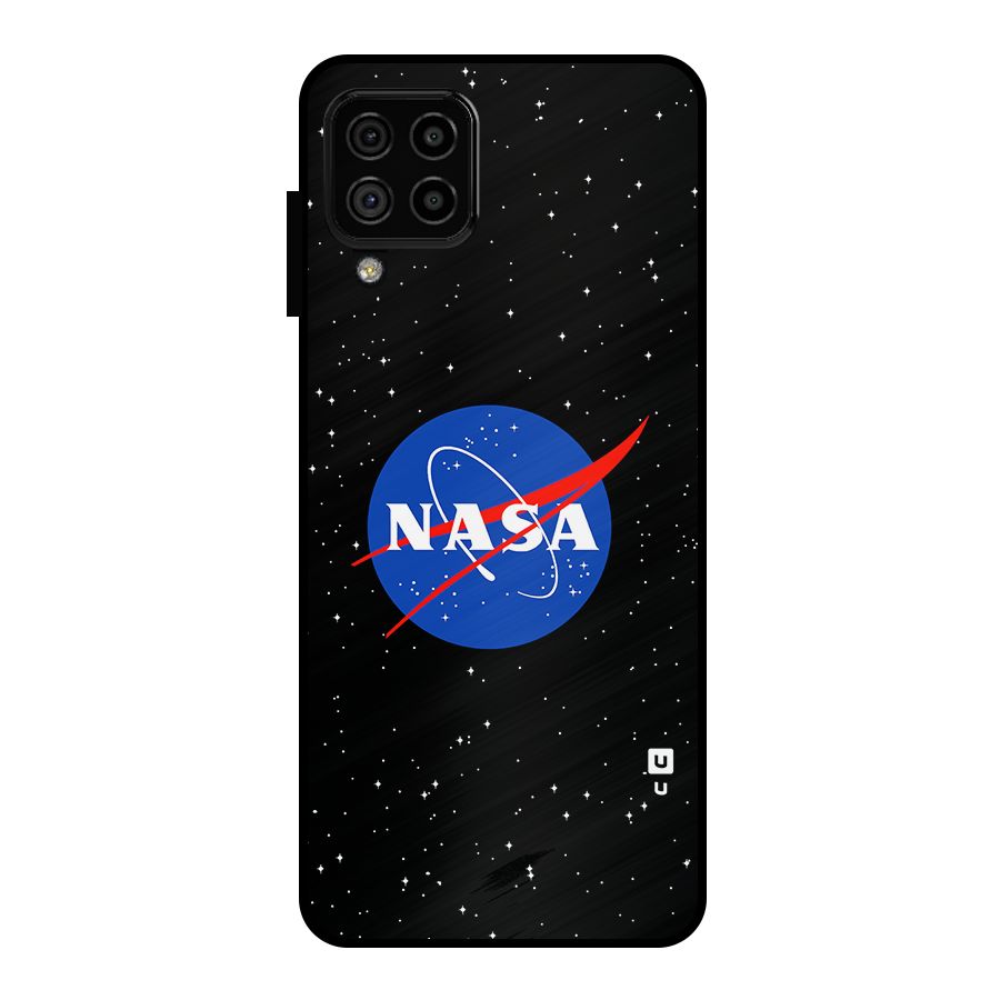 Night Sky NASA Metal Back Case for Galaxy A22 4G