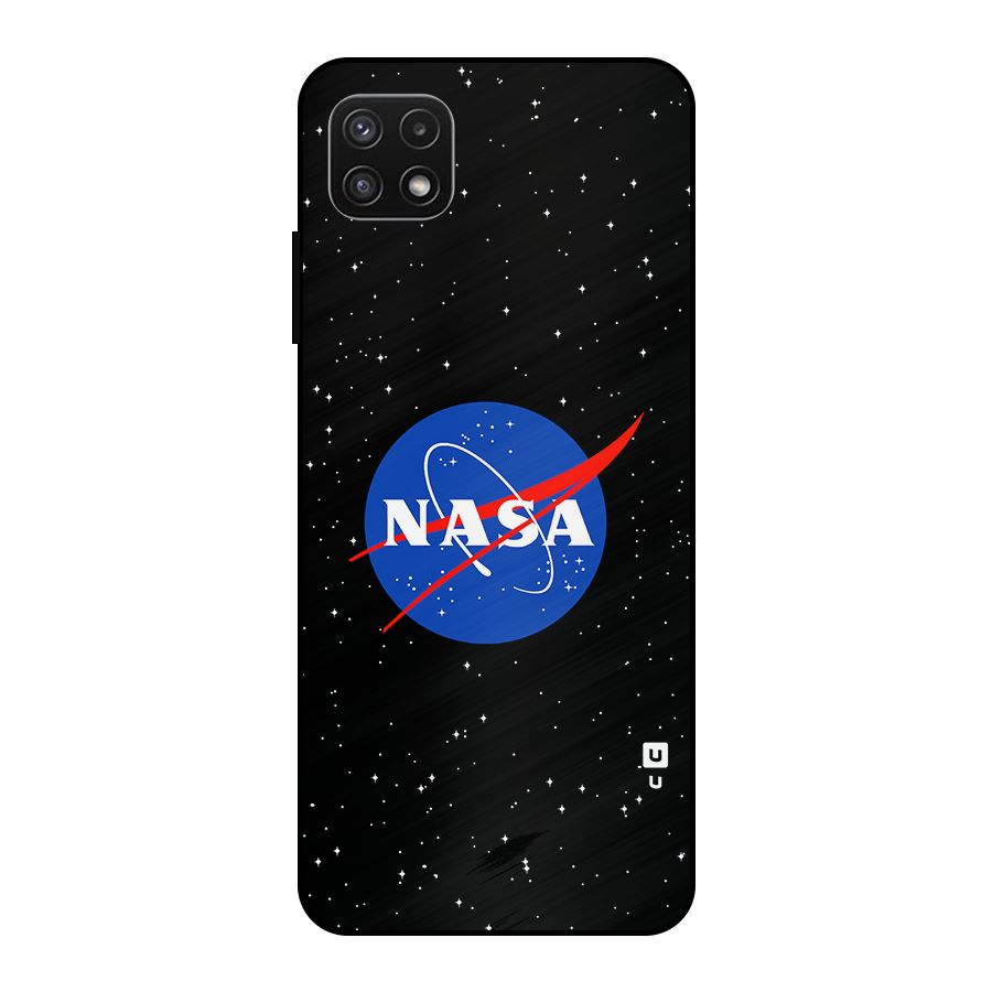 Night Sky NASA Metal Back Case for Galaxy A22 5G