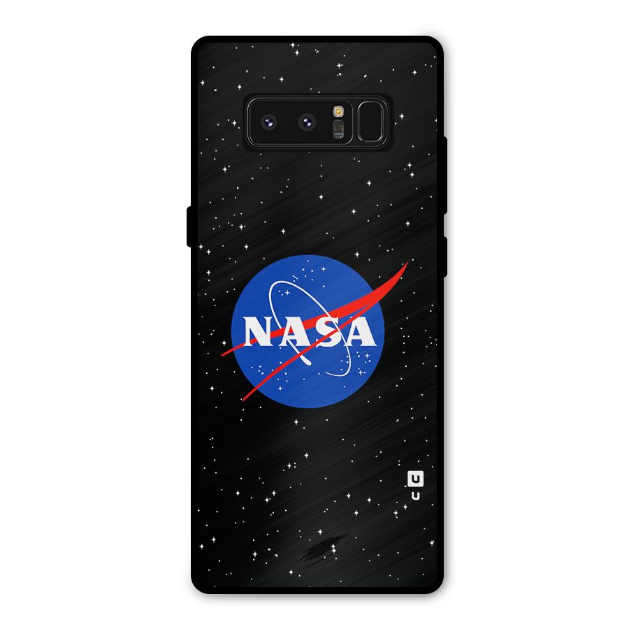 Night Sky NASA Metal Back Case for Galaxy Note 8
