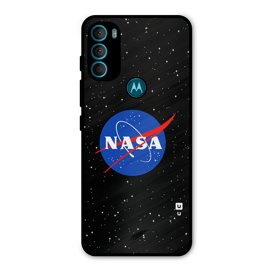 Night Sky NASA Metal Back Case for Moto G71 5G